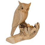 Статуэтка из дерева сова Animals of the World варинант исполнения - 1 | Loft Concept в Новосибирске