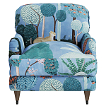 Дизайнерское классической формы на колесиках Trumann Armchair варинант исполнения - 2 | Loft Concept в Новосибирске