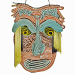 Арт-Объект из нитей Абстрактный портрет Joana Schneider  варинант исполнения - 2 | Loft Concept в Новосибирске