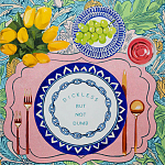 Картина Table Talk Dickless but Not Dumb  варинант исполнения - 1 | Loft Concept в Новосибирске