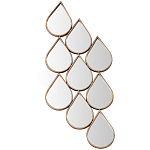 Настенное зеркало в виде капель Drops Mirror варинант исполнения - 1 | Loft Concept в Новосибирске