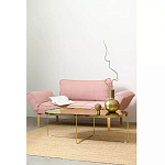 Кофейный столик овальный золотой Modern Mirror Gold Table варинант исполнения - 5 | Loft Concept в Новосибирске