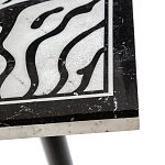 Стол обеденный из натурального мрамора Marble BW Accent Table варинант исполнения - 2 | Loft Concept в Новосибирске