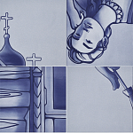 Плитка с рисунком Второй сон варинант исполнения - 1 | Loft Concept в Новосибирске