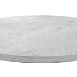 Стол обеденный с круглой светло-серой столешницей Harris Collection варинант исполнения - 3 | Loft Concept в Новосибирске