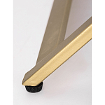 Приставной столик с выдвижным ящиком  White Table Carved Pattern варинант исполнения - 6 | Loft Concept в Новосибирске