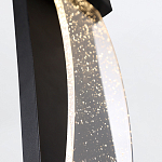 Настенный фонарь уличный прямоугольный черного цвета со стеклом с пузырьками Eurofase варинант исполнения - 4 | Loft Concept в Новосибирске