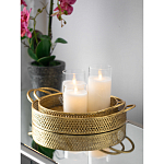 Поднос железный Gold Mesh варинант исполнения - 7 | Loft Concept в Новосибирске