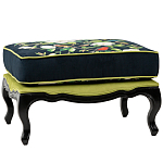 Банкетка из натурального бука с изображением птиц и цветов Blooming Birds варинант исполнения - 1 | Loft Concept в Новосибирске