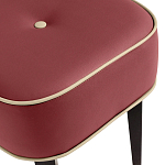 Квадратный мягкий пуф на черных ножках Winton Pouf Square варинант исполнения - 14 | Loft Concept в Новосибирске