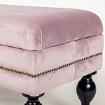 Мягкая банкетка с зоной для хранения Casket Dusty Rose варинант исполнения - 4 | Loft Concept в Новосибирске