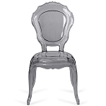 Прозрачный стул серый LOUIS GHOST CHAIR Grey варинант исполнения - 2 | Loft Concept в Новосибирске