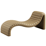 Кушетка Palm Beach из натуральной кожи  варинант исполнения - 1 | Loft Concept в Новосибирске