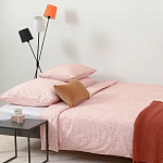 Постельное белье розового цвета с рисунком 150х200 см Blossom Essence варинант исполнения - 4 | Loft Concept в Новосибирске