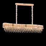 Люстра волнистой формы с каскадом из прозрачного хрусталя Constant Sparks варинант исполнения - 2 | Loft Concept в Новосибирске