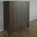 Комод Elsa Dreams Walnut Двухстворчатый  варинант исполнения - 7 | Loft Concept в Новосибирске