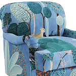 Дизайнерское классической формы на колесиках Trumann Armchair варинант исполнения - 3 | Loft Concept в Новосибирске