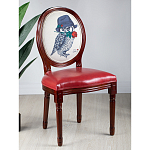 Стул French Owl with a rose варинант исполнения - 11 | Loft Concept в Новосибирске