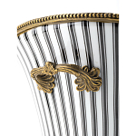 Кашпо Black white stripe варинант исполнения - 5 | Loft Concept в Новосибирске