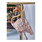 Настольная лампа с абажуром Розовый Фламинго Porcelain Flamingo Lamp варинант исполнения - 3 | Loft Concept в Новосибирске