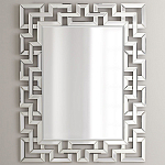 Зеркало прямоугольное в зеркальной раме Intersection варинант исполнения - 1 | Loft Concept в Новосибирске