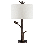 Настольная лампа с корпусом в виде ствола дерева с насекомым Twiglly варинант исполнения - 4 | Loft Concept в Новосибирске