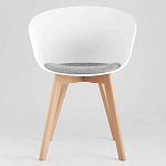 Стул из пластика с мягким сиденьем Eames варинант исполнения - 2 | Loft Concept в Новосибирске