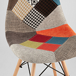 Стул с обивкой в технике пэчворк DSW варинант исполнения - 7 | Loft Concept в Новосибирске