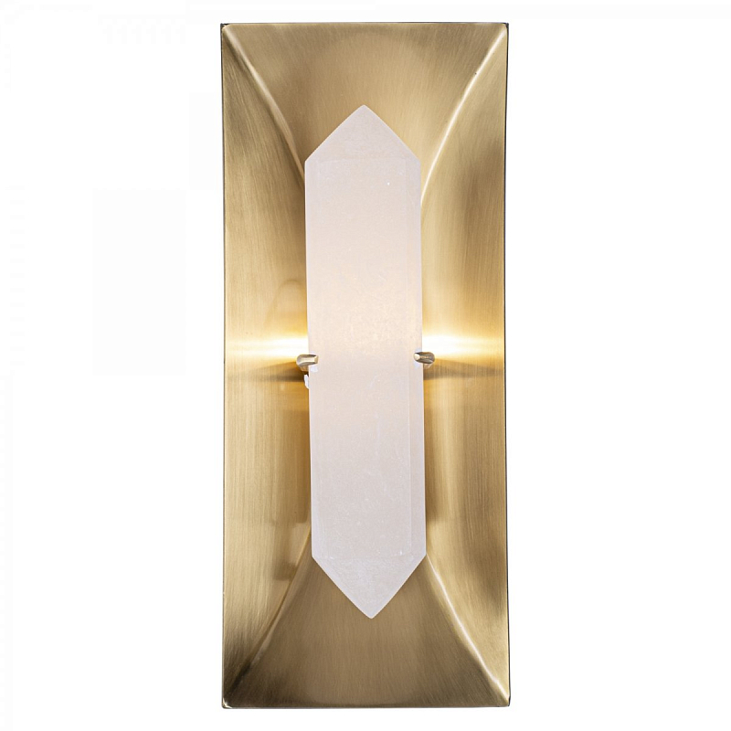 Бра HALCYON Rectangle Sconce Латунь в Новосибирске | Loft Concept 