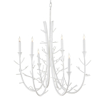 Люстра белая в виде веток White Natural Lines варинант исполнения - 4 | Loft Concept в Новосибирске