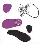 Плитка с узором Камни варинант исполнения - 2 | Loft Concept в Новосибирске