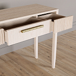 Элегантная Консоль Primo с выдвижным ящиком Светлый дуб варинант исполнения - 4 | Loft Concept в Новосибирске