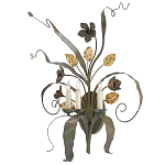 Бра с цветами и листьями Paradise Bush варинант исполнения - 2 | Loft Concept в Новосибирске