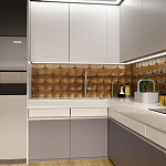 Гипсовая 3D панель с принтографией PM-38 варинант исполнения - 1 | Loft Concept в Новосибирске