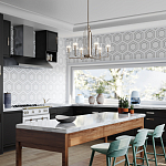  Люстра с прозрачными рифлеными цилиндрическими плафонами Kichler варинант исполнения - 26 | Loft Concept в Новосибирске