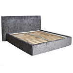 Кровать двуспальная серая с подъемным механизмом  Selecting the Best варинант исполнения - 1 | Loft Concept в Новосибирске