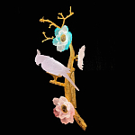 Бра с цветочным декором и птичкой Miscellaneous herbs варинант исполнения - 1 | Loft Concept в Новосибирске