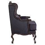Кресло George Grand Armchair black velour варинант исполнения - 2 | Loft Concept в Новосибирске
