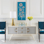 Панно Голубое дерево с глазами бисер TREE OF EYES BEADED ART варинант исполнения - 2 | Loft Concept в Новосибирске