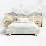 Кровать Okinawa варинант исполнения - 1 | Loft Concept в Новосибирске