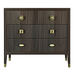 Бельевой Комод с 4 ящиками Elsa Dreams Walnut варинант исполнения - 6 | Loft Concept в Новосибирске