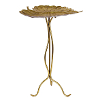 Столик приставной с столешницей Тропический лист Tropical Forest gold варинант исполнения - 1 | Loft Concept в Новосибирске