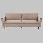 Диван современный вельветовый прямой Worcester Бежевый  варинант исполнения - 2 | Loft Concept в Новосибирске