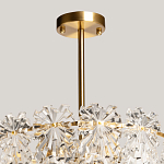 Люстра многоярусная с объемными прозрачными цветами Hanging Flowers варинант исполнения - 10 | Loft Concept в Новосибирске