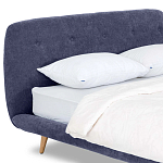 Кровать с мягким изголовьем Palmer Bed варинант исполнения - 12 | Loft Concept в Новосибирске