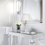 Настольная лампа с хрустальным основанием Fondue варинант исполнения - 2 | Loft Concept в Новосибирске