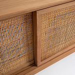 ТВ-тумба из массива тика Busto TV Stand варинант исполнения - 4 | Loft Concept в Новосибирске