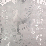 Обои ручная роспись в стиле Арт-деко Rateau Bas Relief on Tarnished Silver gilded paper варинант исполнения - 1 | Loft Concept в Новосибирске