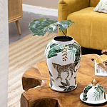Ваза из фарфора с ручной росписью Leopard Collection  варинант исполнения - 7 | Loft Concept в Новосибирске