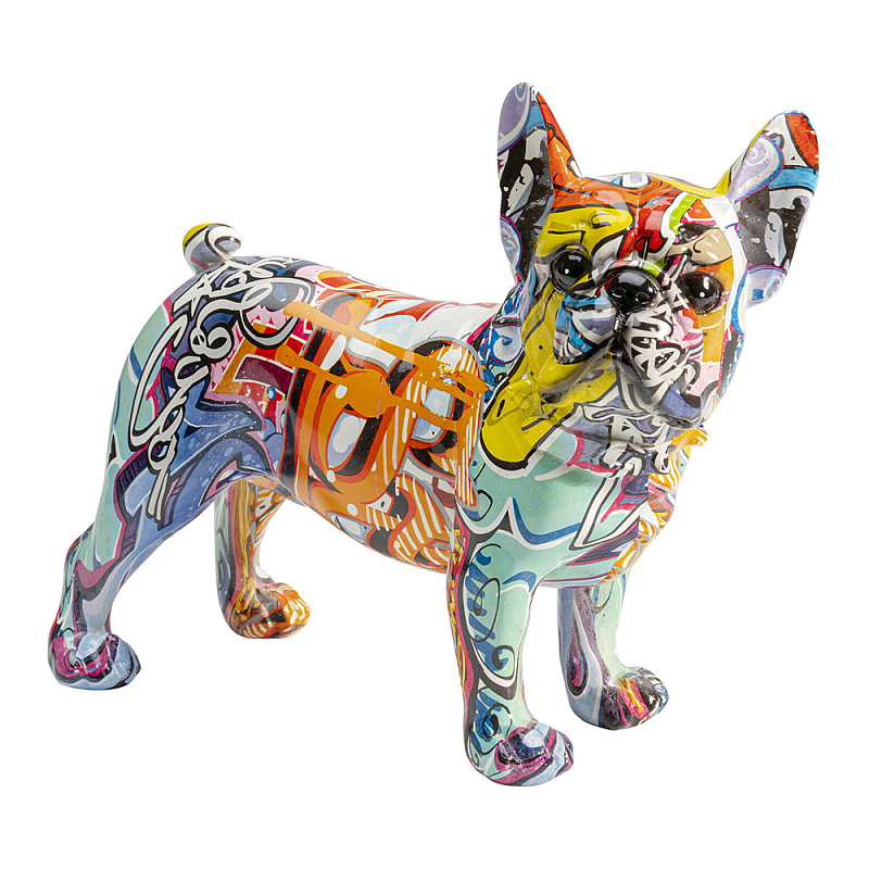 Статуэтка Graffiti Bulldog Поп-Арт  Мульти в Новосибирске | Loft Concept 